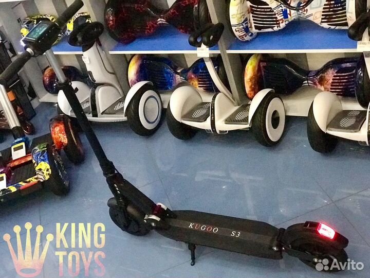 Электросамокат Kugoo S3 300W/7.8 Ah/36V