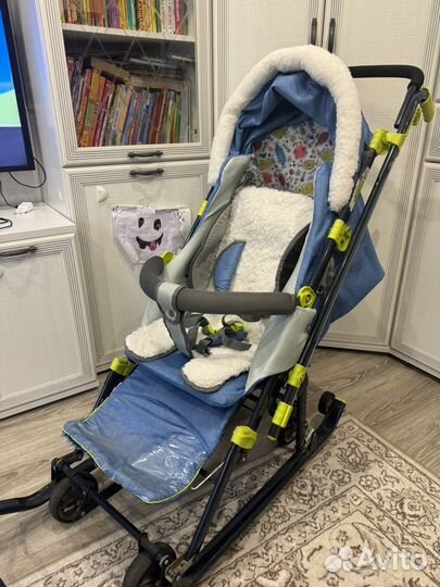 Санки коляска ника