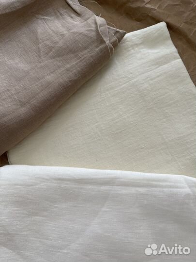 Ткань для рукоделия. Лен 100