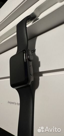 Часы apple watch series 3 42 mm Space Gray Ростест