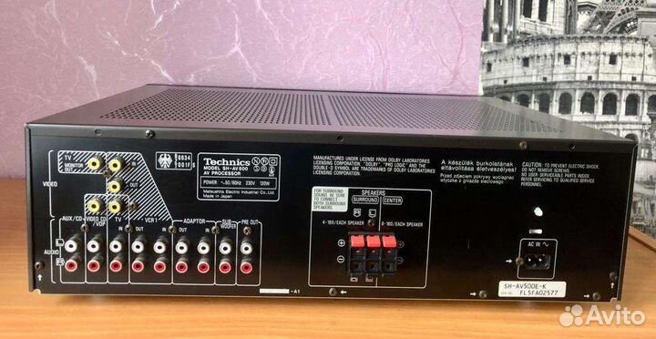AV Усилитель / Процессор Technics SH-AV500