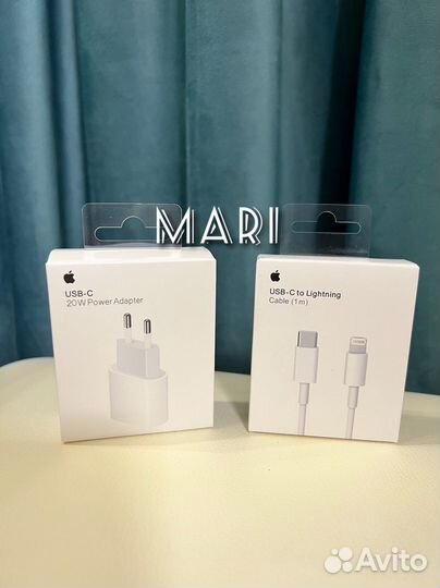 Оригинальная зарядка на iPhone 20w Индия