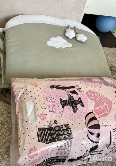 Бортики в детскую кроватку