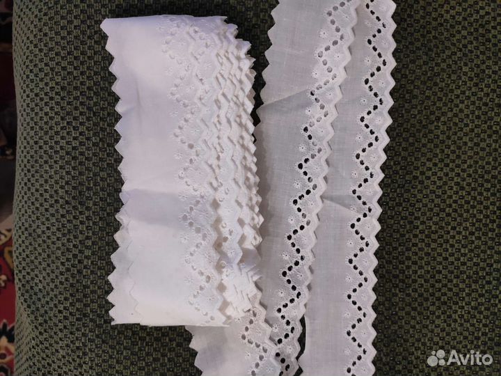 Кружево шитьё на батисте