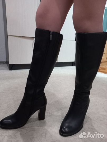 Сапоги женские натуральная кожа 38 весна