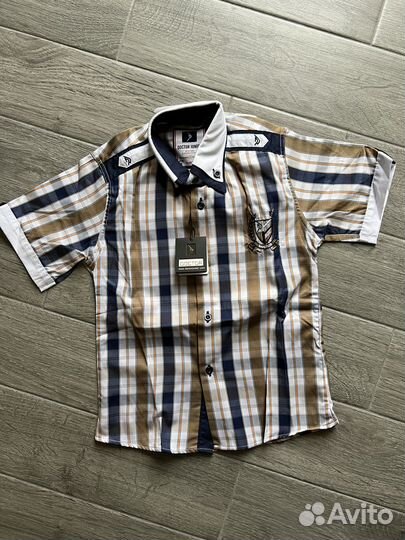Новая рубашка для мальчика 4-5 лет