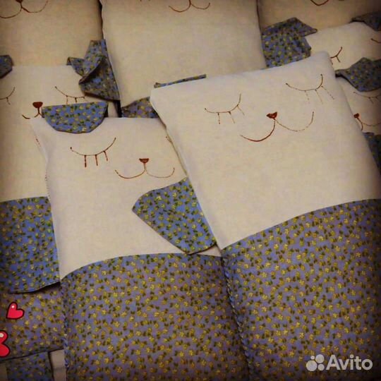 Экоподушка котик