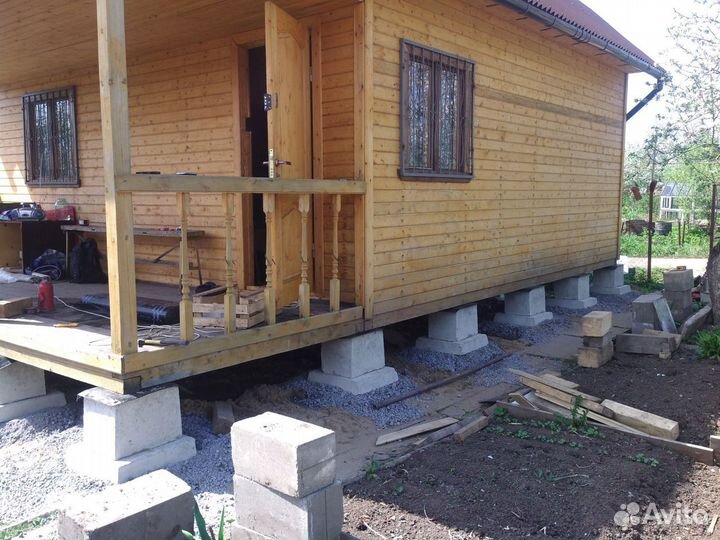Подъём и перемещение Деревенских и дачных домов