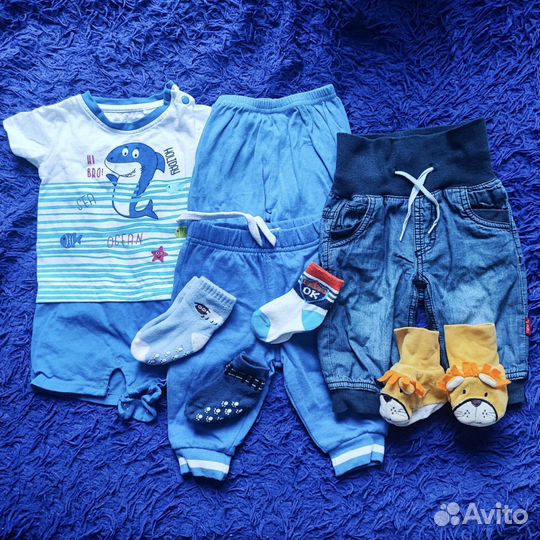 Вещи пакетом от 0 до 1г