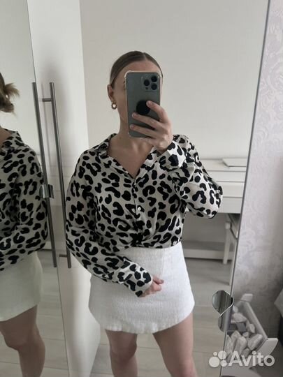 Стильная рубашка Zara M