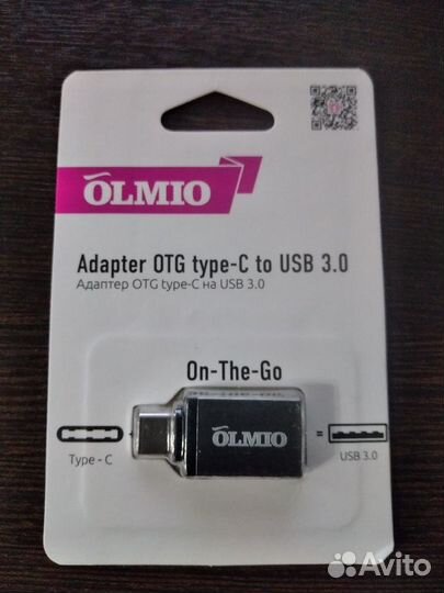 Адаптер micro USB / USB на Type C