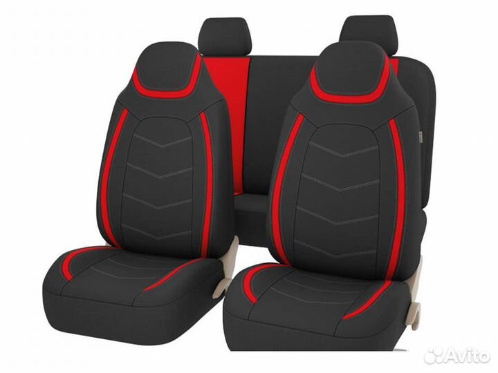 Чехлы универсальные полиэстер, жаккард, экокожа