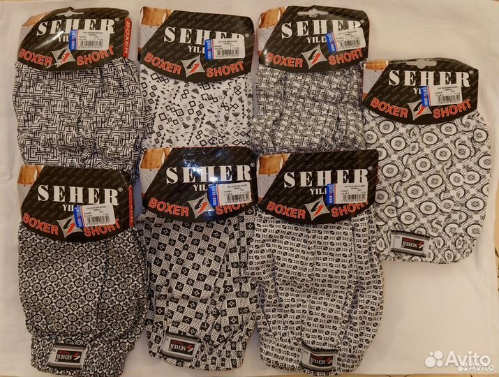 Трусы мужские боксеры seher (Турция)