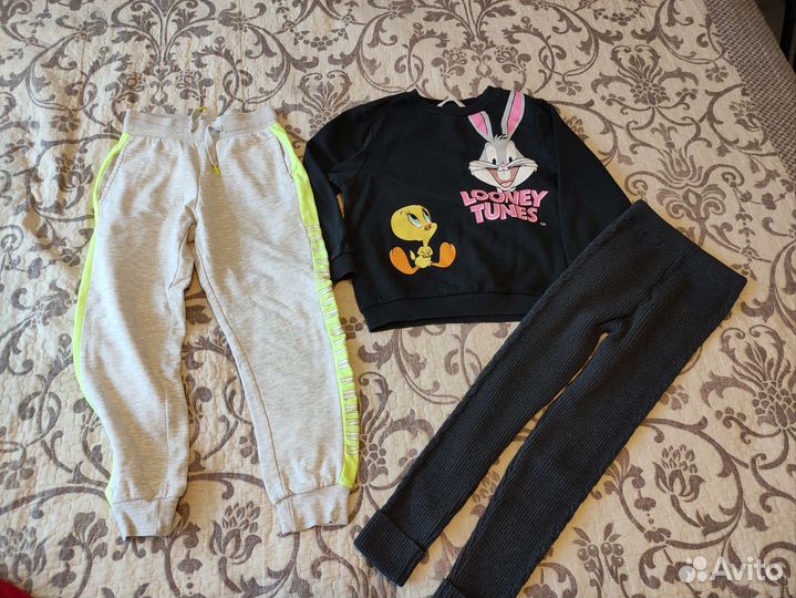 Пакет вещей на девочку рост 128-134