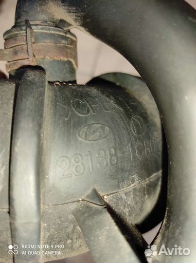 Патрубок воздушного фильтра Hyundai Getz 2005-2010