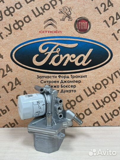 Теплообменник (масляный охладитель) Пежо Боксер