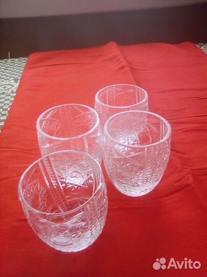 Стопка хрустальные