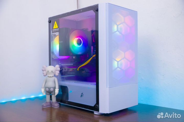 Мощный игровой пк / Intel Core i7 / White & RGB