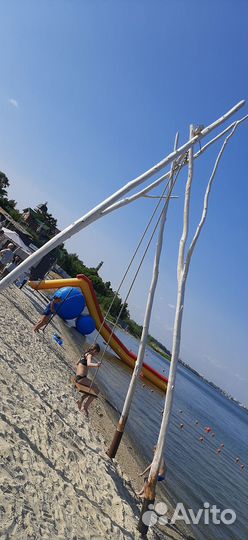 Продам качелю из дерева