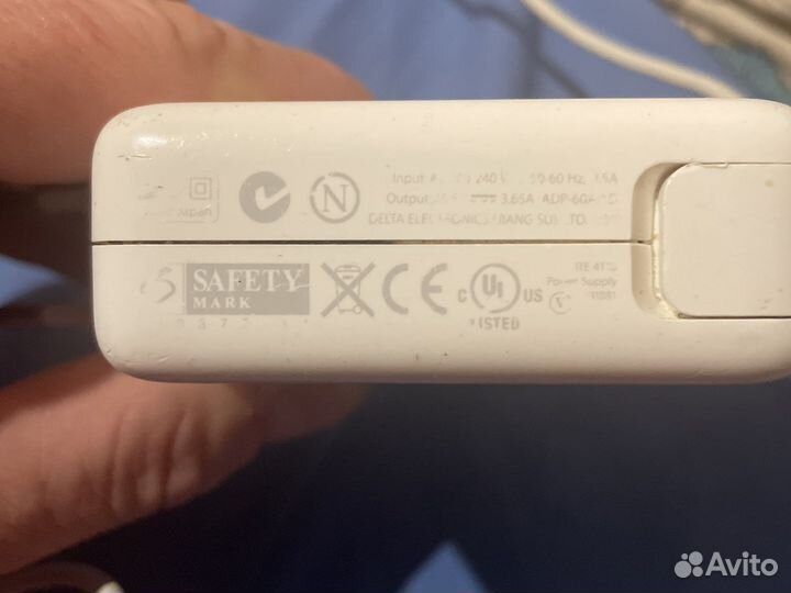 Оригинальный блок питания для macbook magsafe 1