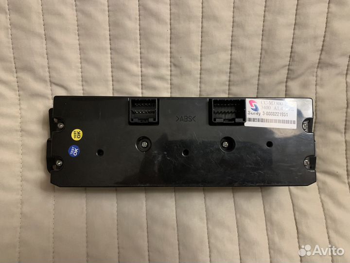 Блок управления отопителем с кондиционером priora