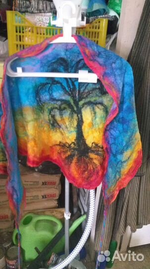 Шапка бини и платок бактус