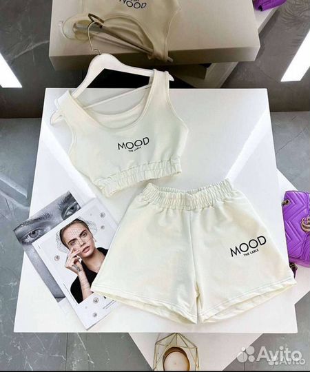 Комплект топ и шорты