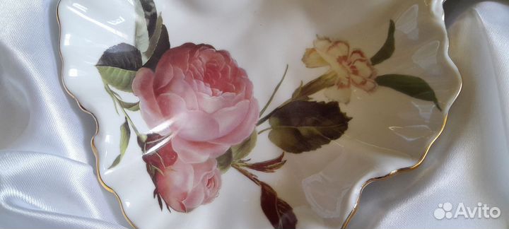 Блюдо манжетница фарфор