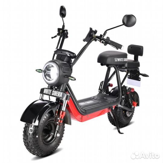 Электроскутер White Siberia Mini R 2.0