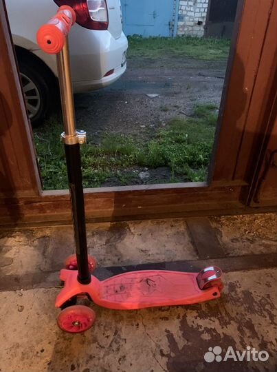Самокат детский трехколесный бу
