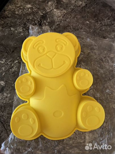 Силиконовая форма для выпечки новая 15 см