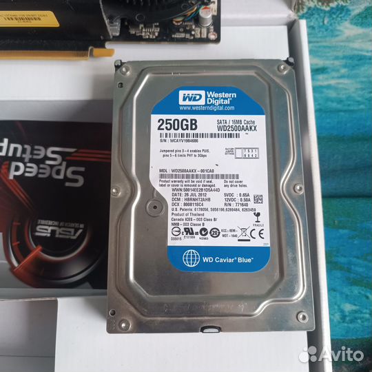 Видеокарта gtx460 + жесткий диск