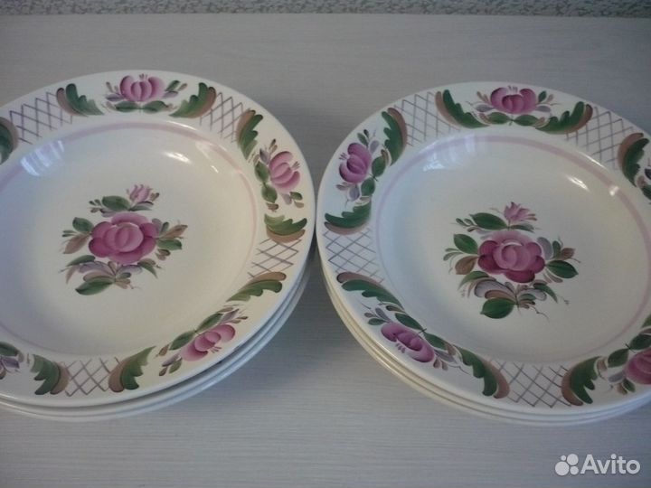 Винтажные тарелки-Зик-Конаково