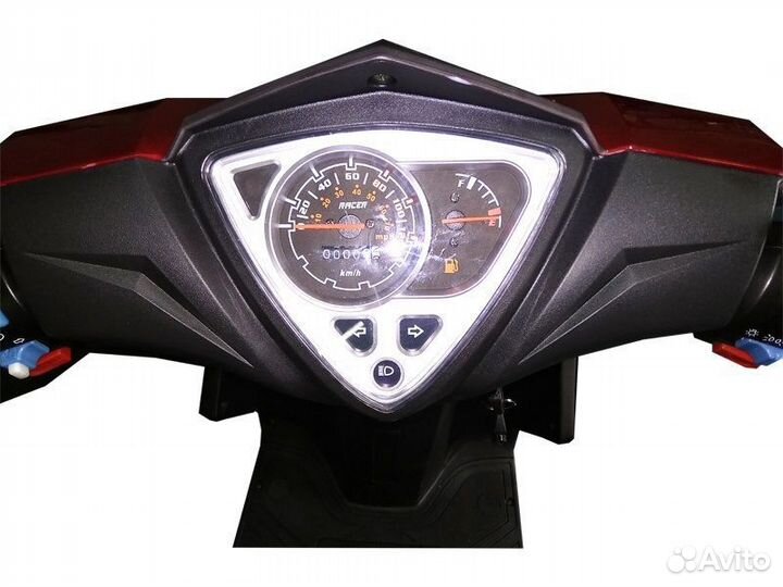 Мопед racer RC50QT-6F flame red