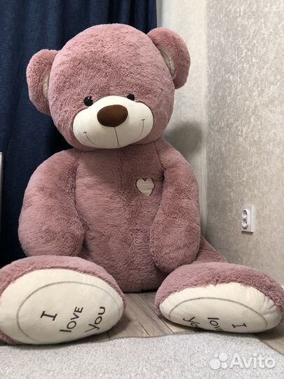 Плюшевый медведь 2 метра