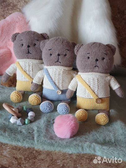 Мишка ручной работы