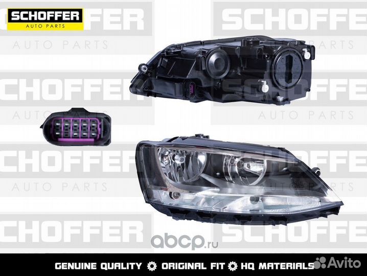 Jetta 6 фара правая