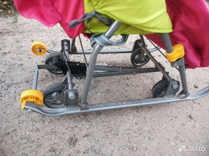 Санки-коляска Nika 