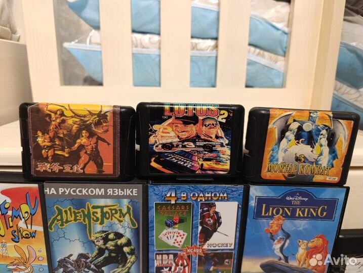 Картриджи sega