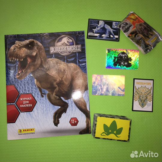 Наклейки Jurassic world 2 (panini) Динозавры