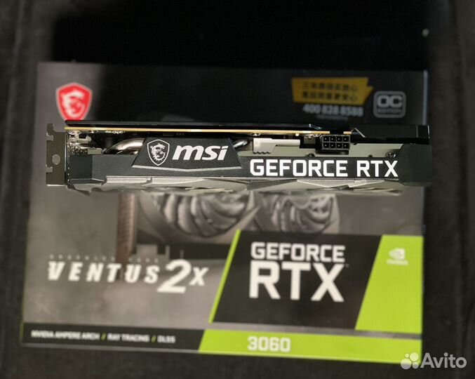 RTX 3060 MSI ventus 2X OC 12GB (идеал)