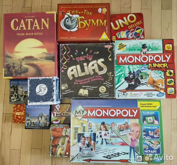 Настольные игры на запчасти