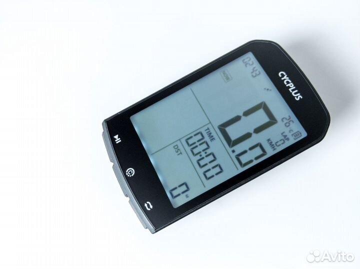 GPS велокомпьютер ANT+ барометр, термометр, Strava