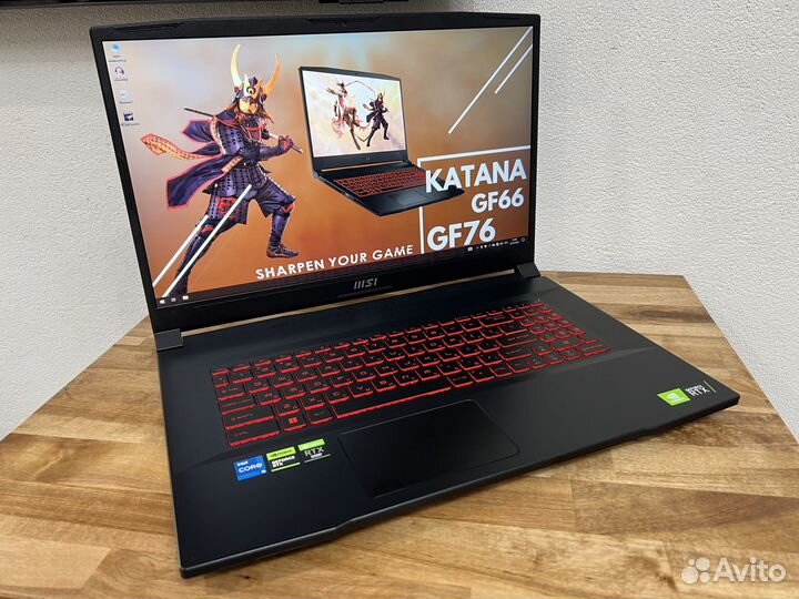 Новый гарантия 17.3 MSI 12 ядер 12Gb RTX2050 144Hz