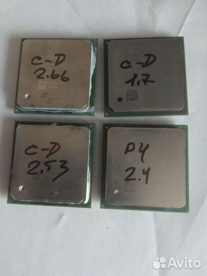 Старые процессоры
