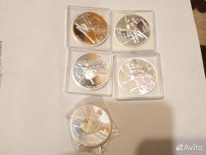 1 доллар 2010 год Тувалу «Балет. Русские сезоны»