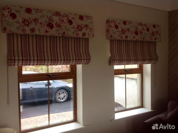 Римские шторы с установкой 