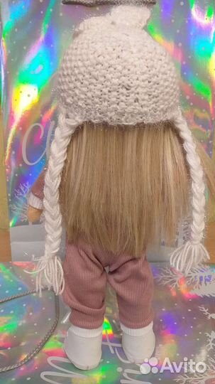 Кукла тильда-зайка