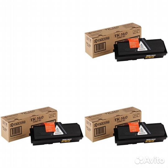 Картридж Kyocera TK-160 3 Pack (1T02LY0NLC-3PK) 14