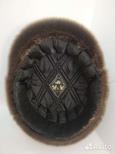 Шапка мужская из нерпы
